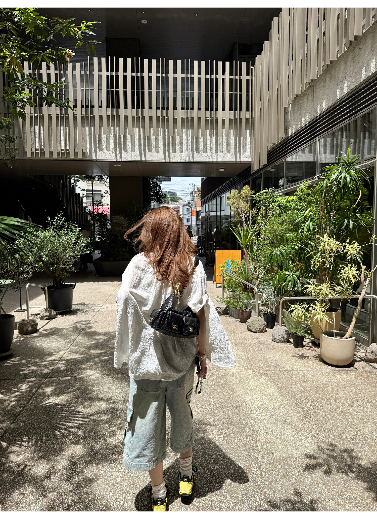 LelyMooch 体型カバー◎ カーゴデニムパンツ  LEM182