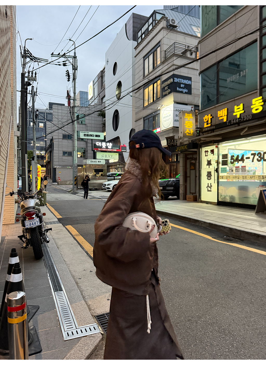 LelyMooch エコファーライナー付きモッズコート　LEM259