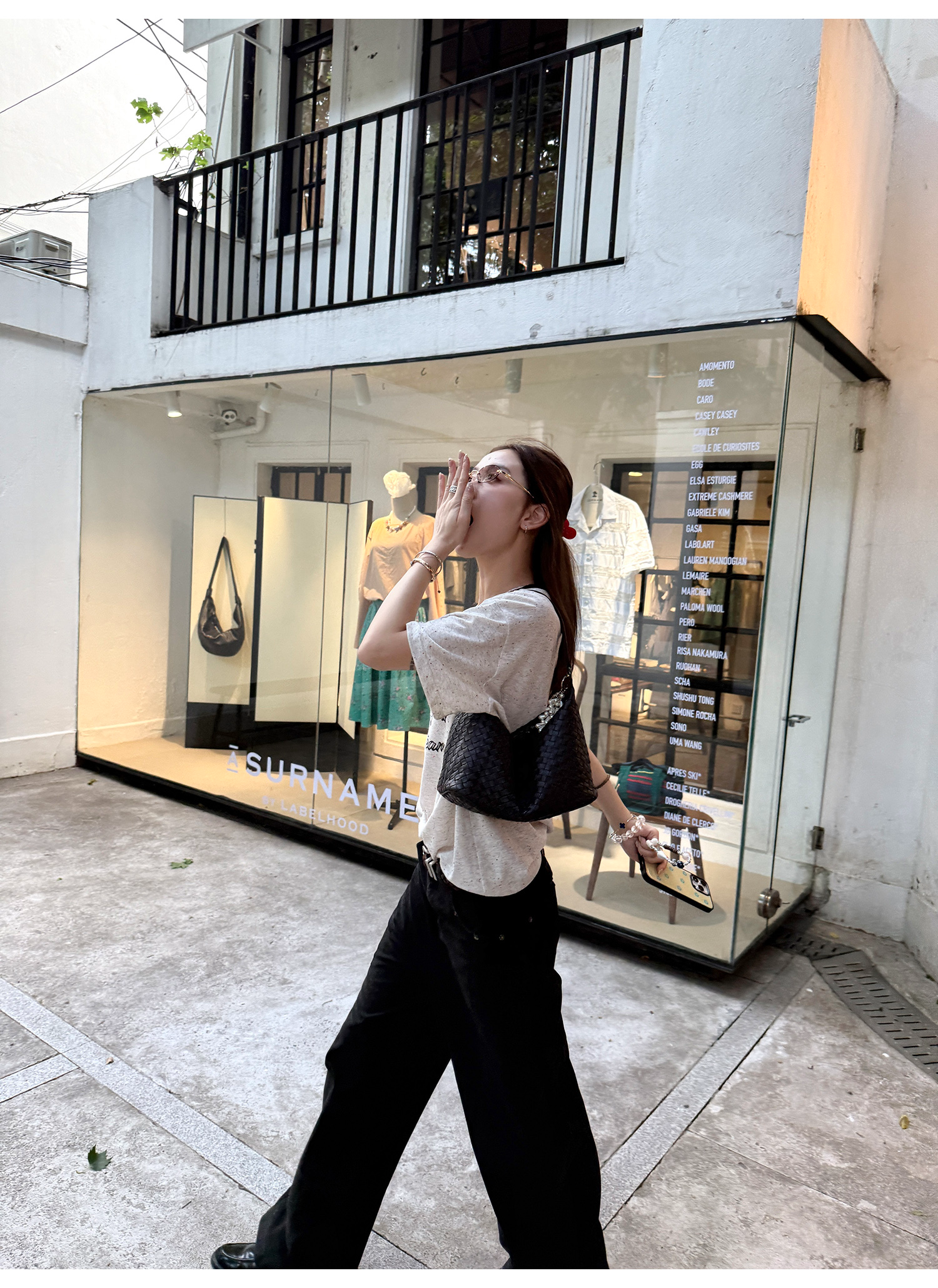 LelyMooch カラーポイントTシャツ  LEM207