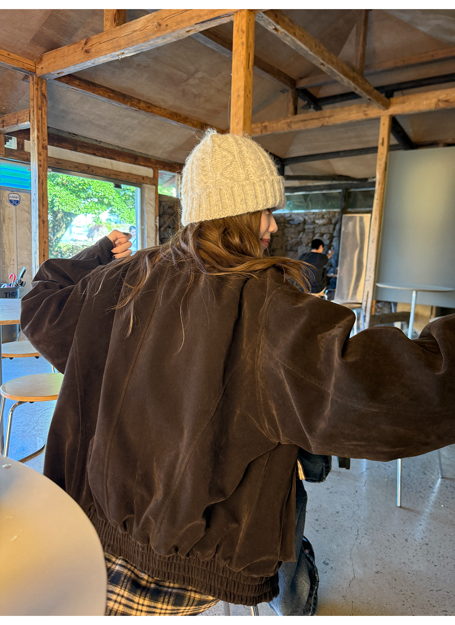 LelyMooch リバーシブルスエードジャケット  LEM250