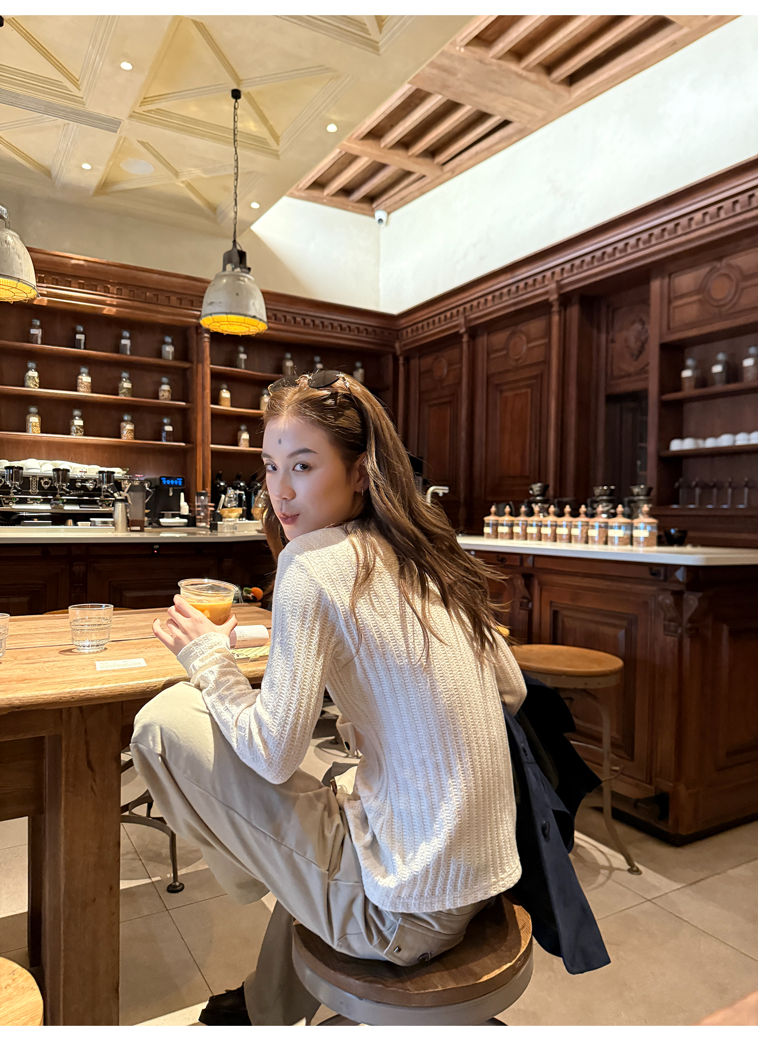 LelyMooch フラップポケットリブニット  LEM237