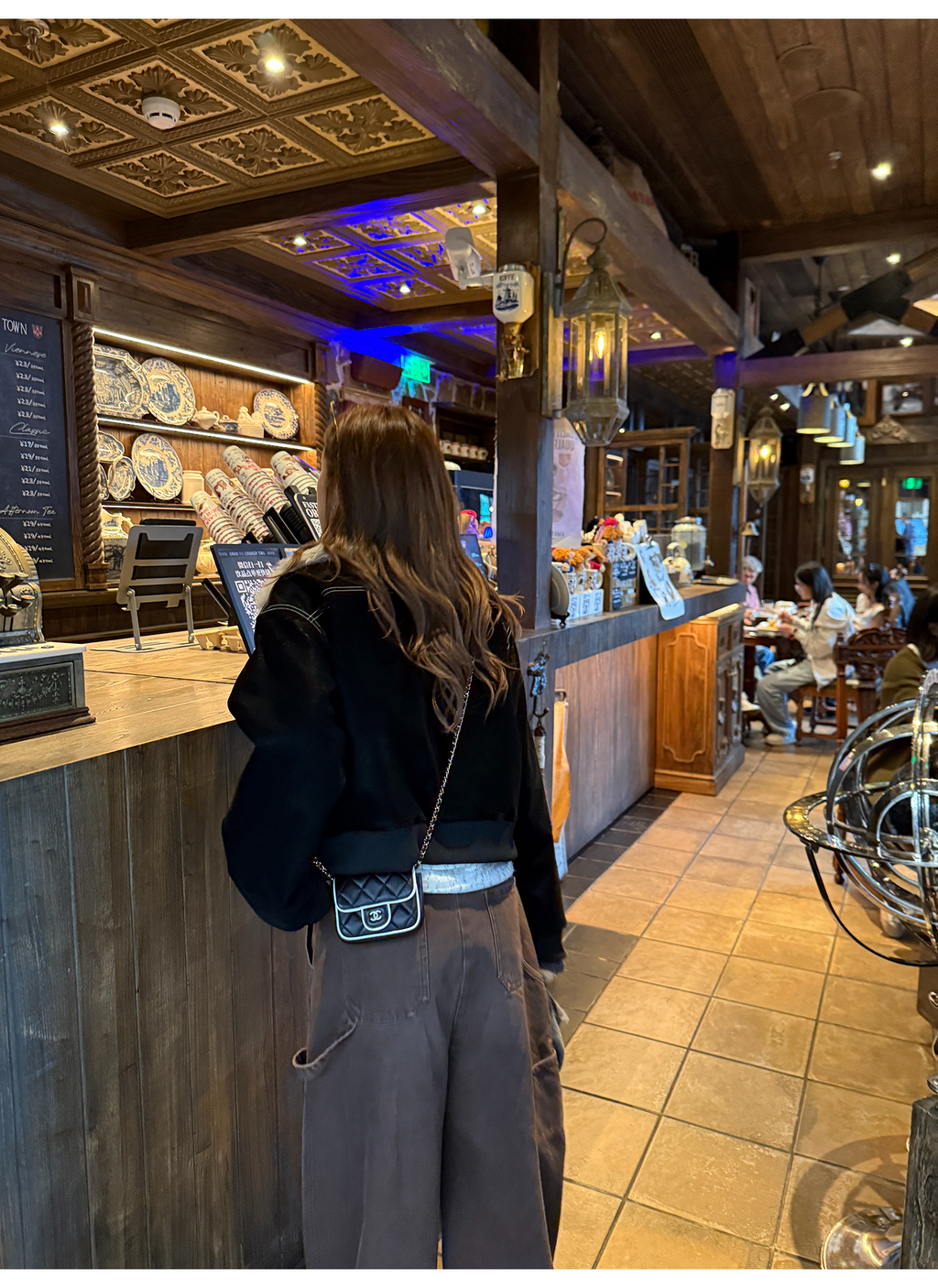 LelyMooch ステッチライン ファージャケット  LEM274