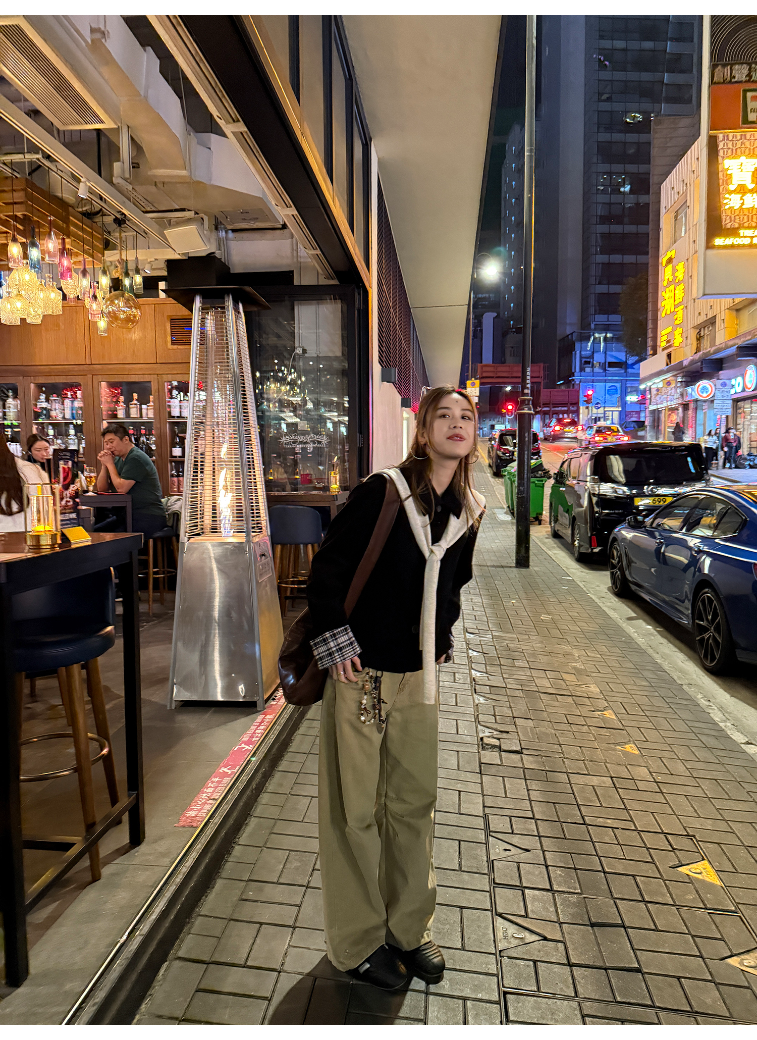 LelyMooch knee tuck long pants LEM075