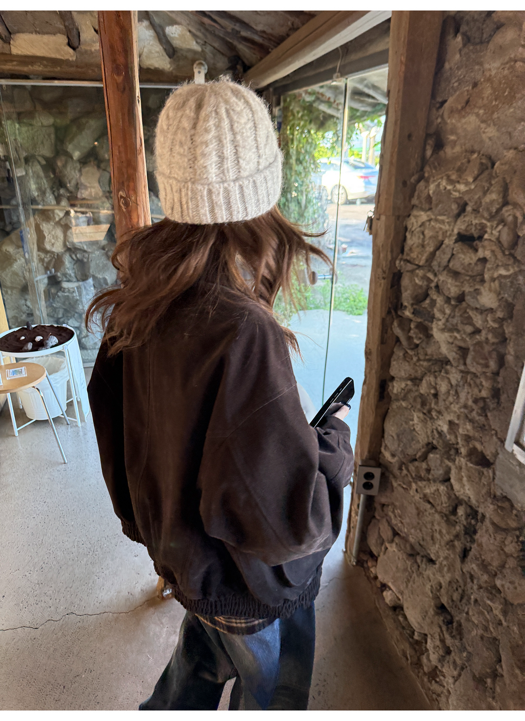 LelyMooch リバーシブルスエードジャケット  LEM250