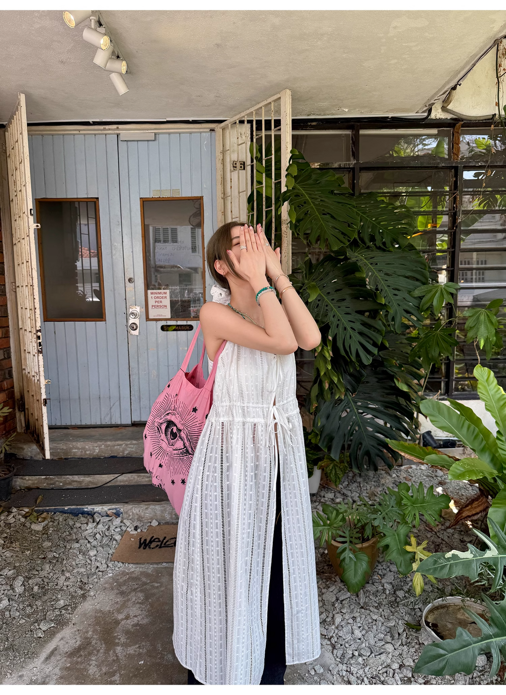 LelyMooch  リゾート ホルターネック ワンピース  LEM103