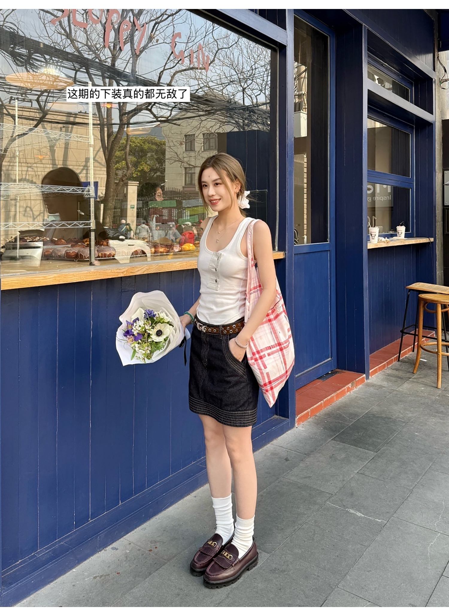 LelyMooch 春夏万能単品　Uネック タンクトップ  LEM122