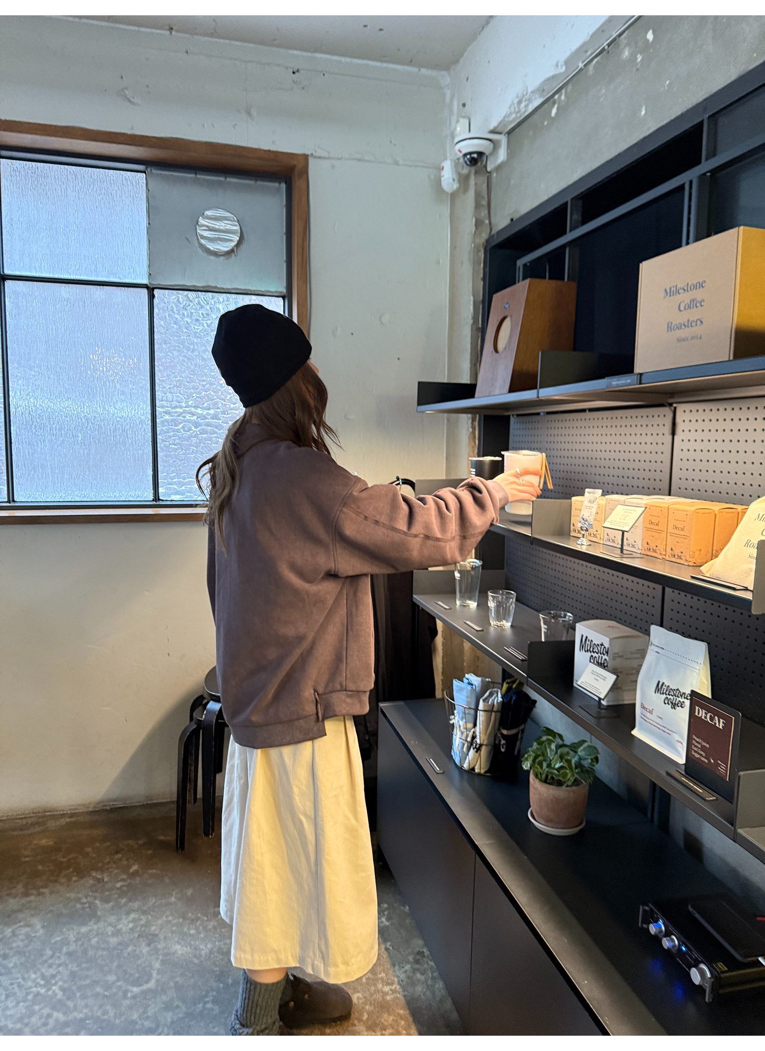 LelyMooch ジップスウェット アメリカンヴィンテージ風  LEM264