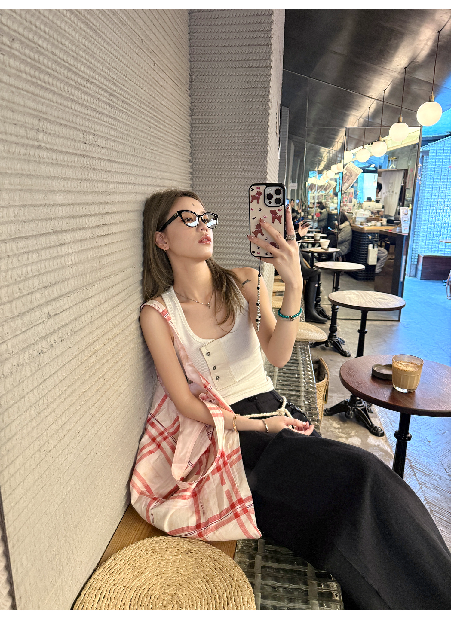 LelyMooch  ショルダーバッグ　トートバッグ  LEM124