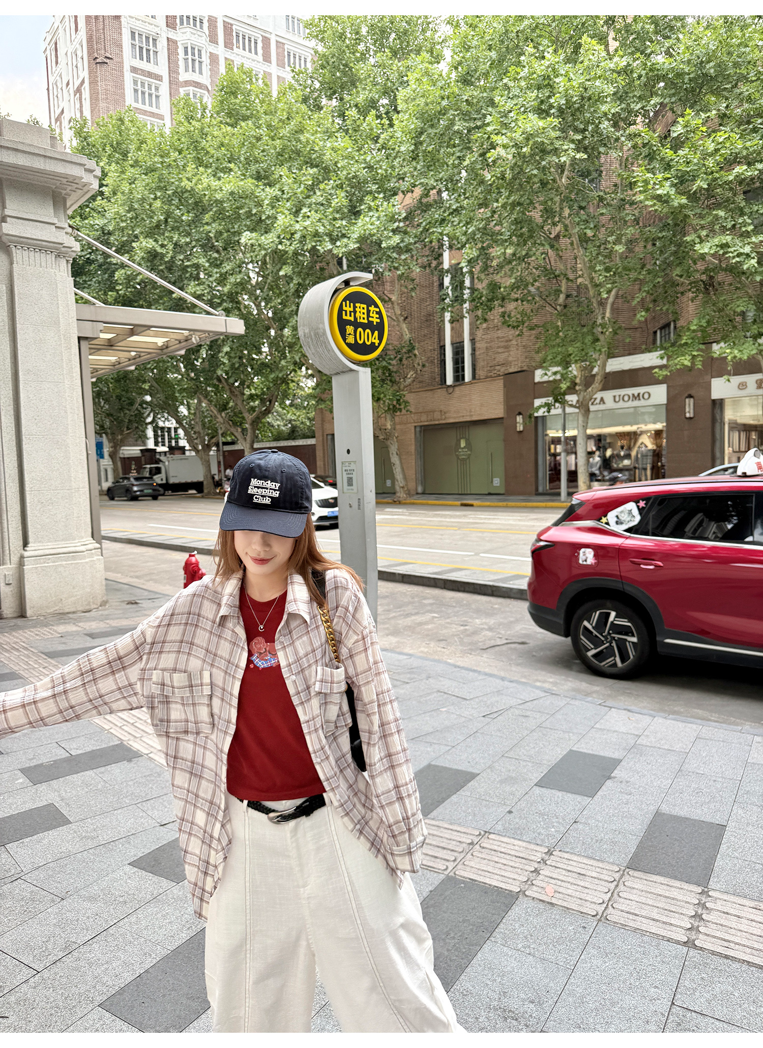 LelyMooch シアーチェックシャツ｜長袖  LEM197