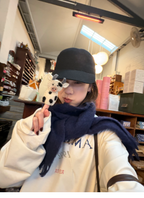 LelyMooch レトロ ロゴプリント ラウンドネック スウェット  LEM409