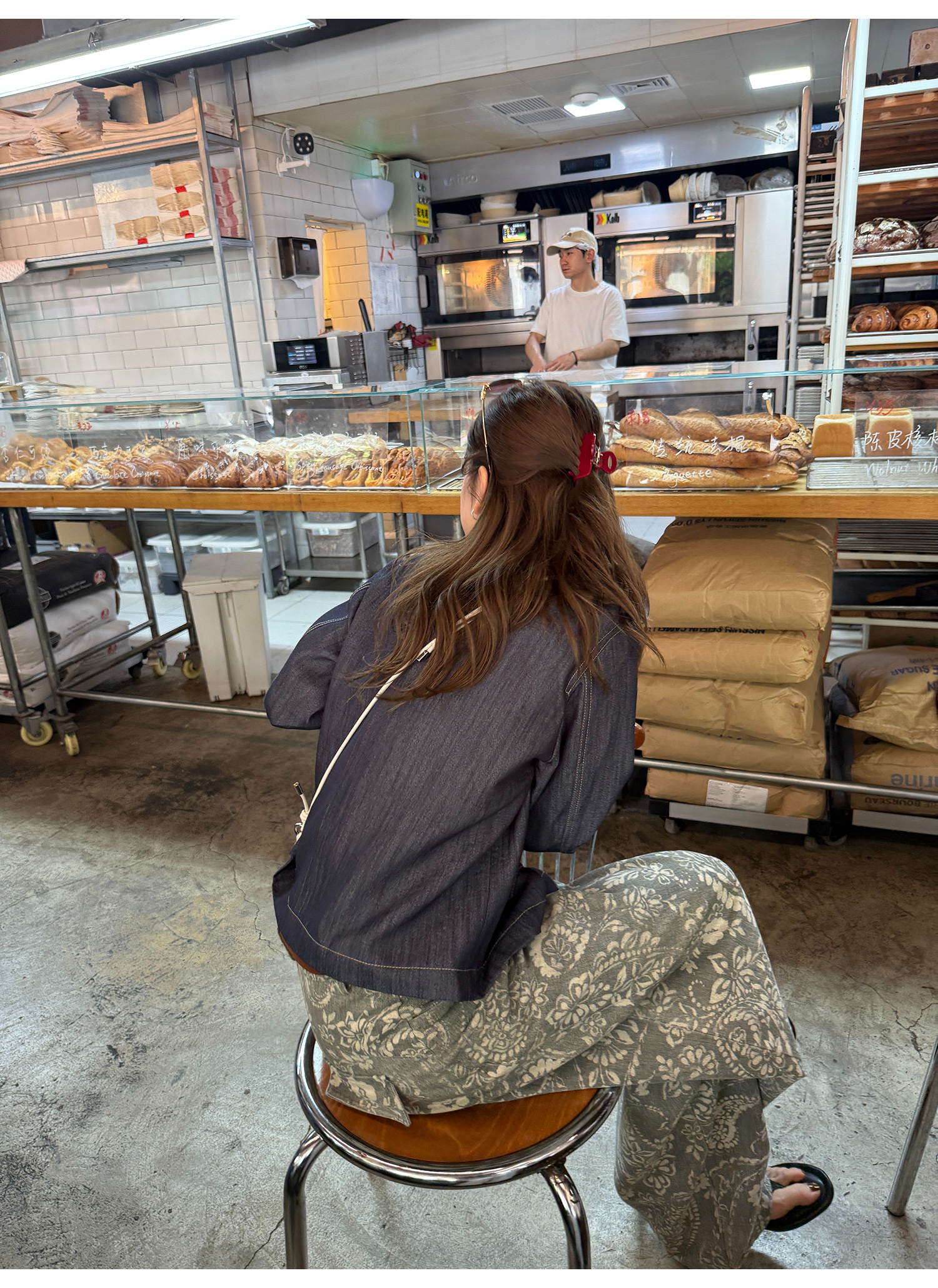 LelyMooch ショート丈 デニム風 ジャケット  LEM222