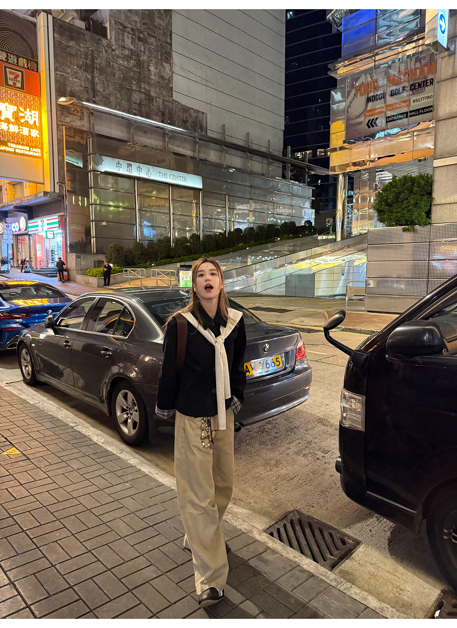 LelyMooch knee tuck long pants LEM075