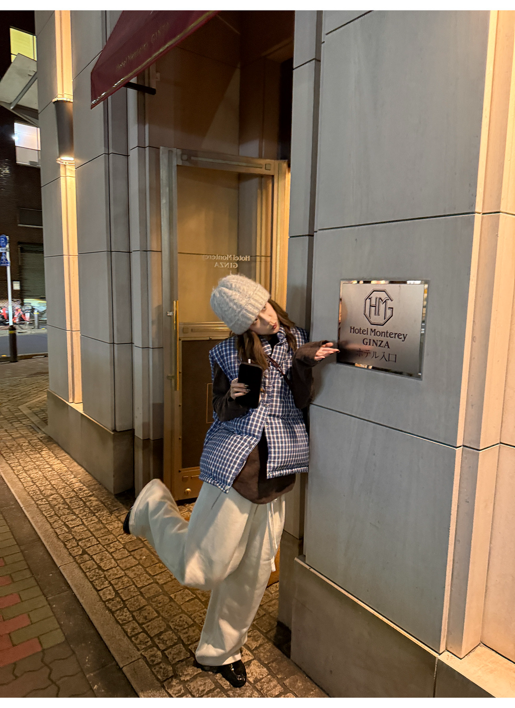 LelyMooch 裏起毛 タックイージーパンツ  LEM286