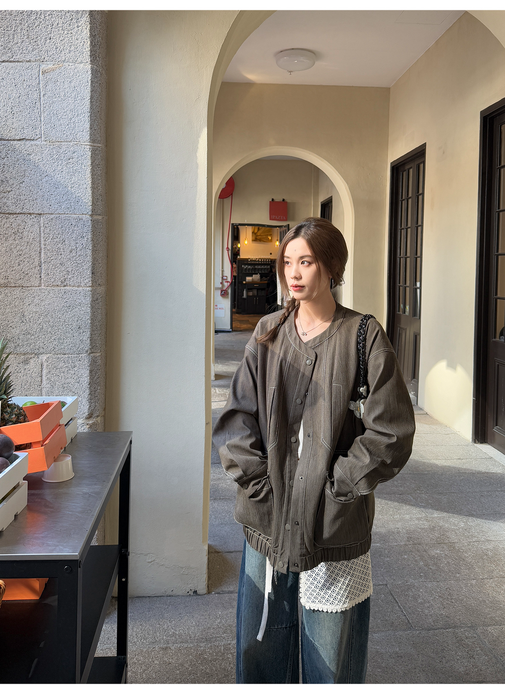 LelyMooch  ワークジャケット  LEM083