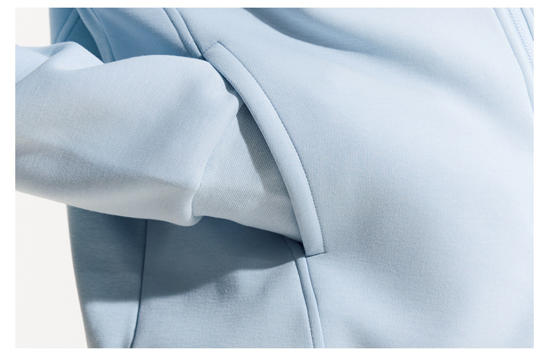 斜めジップ ダンボール素材 パーカー  LOM048