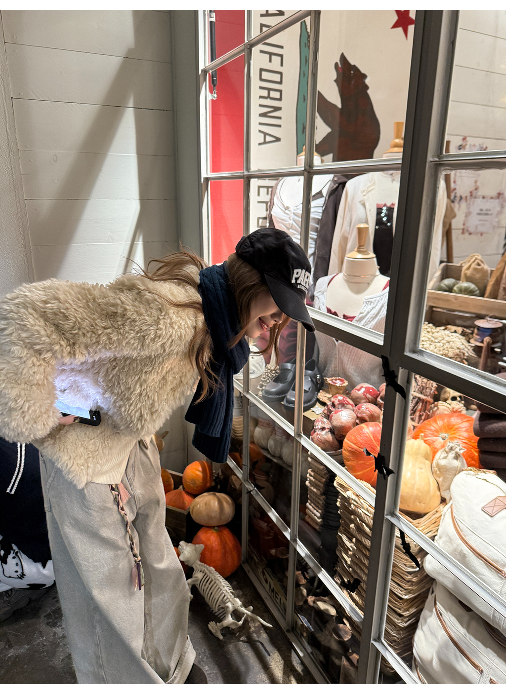 LelyMooch もこもこボアフードコート  LEM269