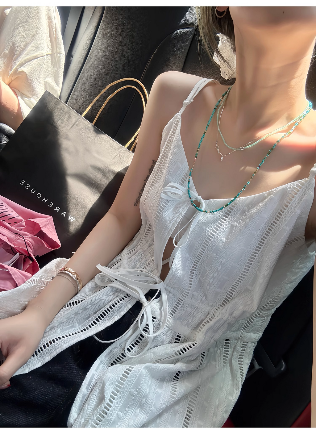 LelyMooch  リゾート ホルターネック ワンピース  LEM103