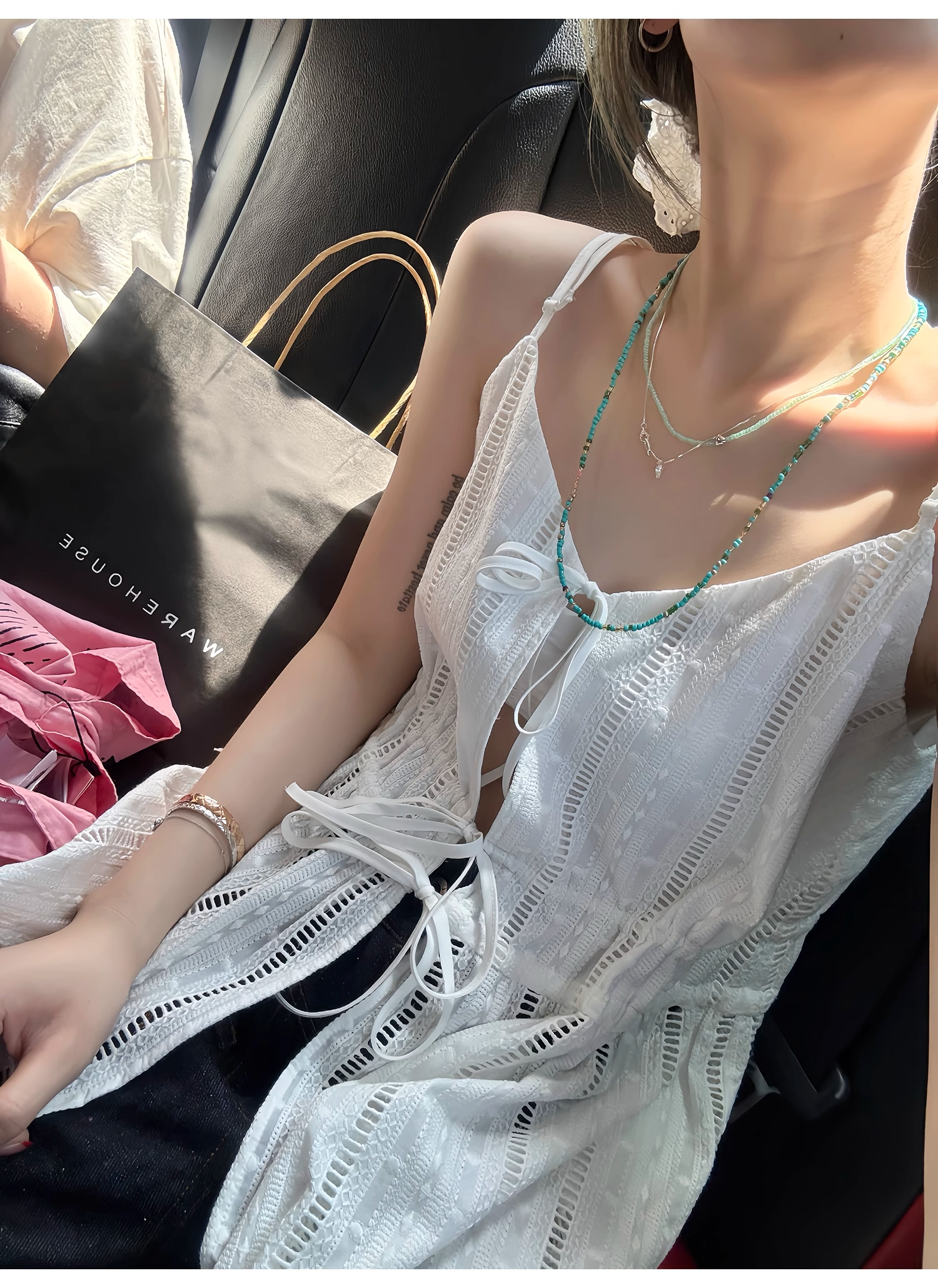 LelyMooch  リゾート ホルターネック ワンピース  LEM103