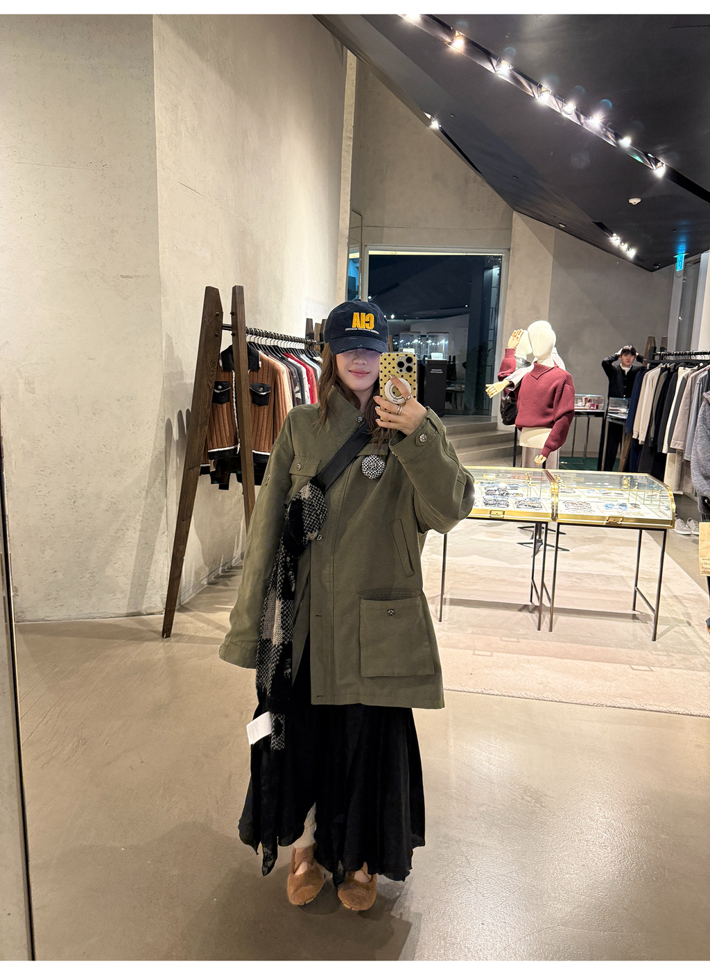 LelyMooch ヴィンテージ風クロスボタンワークジャケット  LEM262