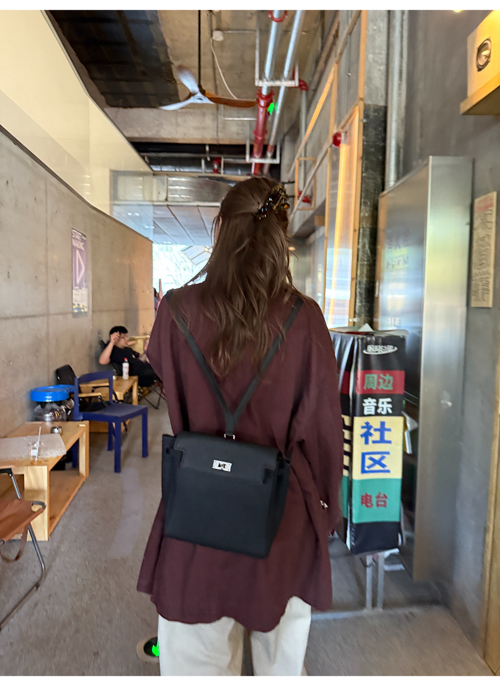 LelyMooch ゆるっとフリースワークジャケット  LEM242