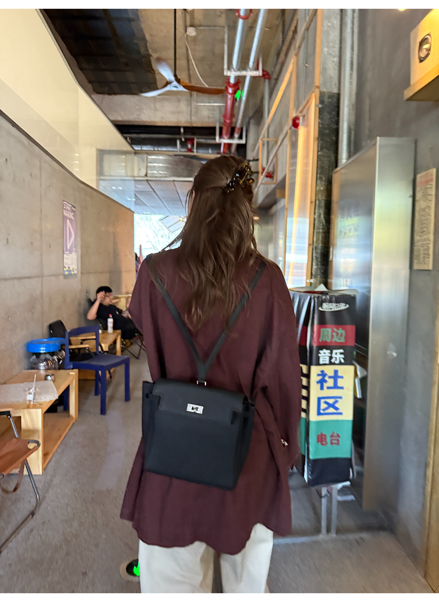 LelyMooch ゆるっとフリースワークジャケット  LEM242