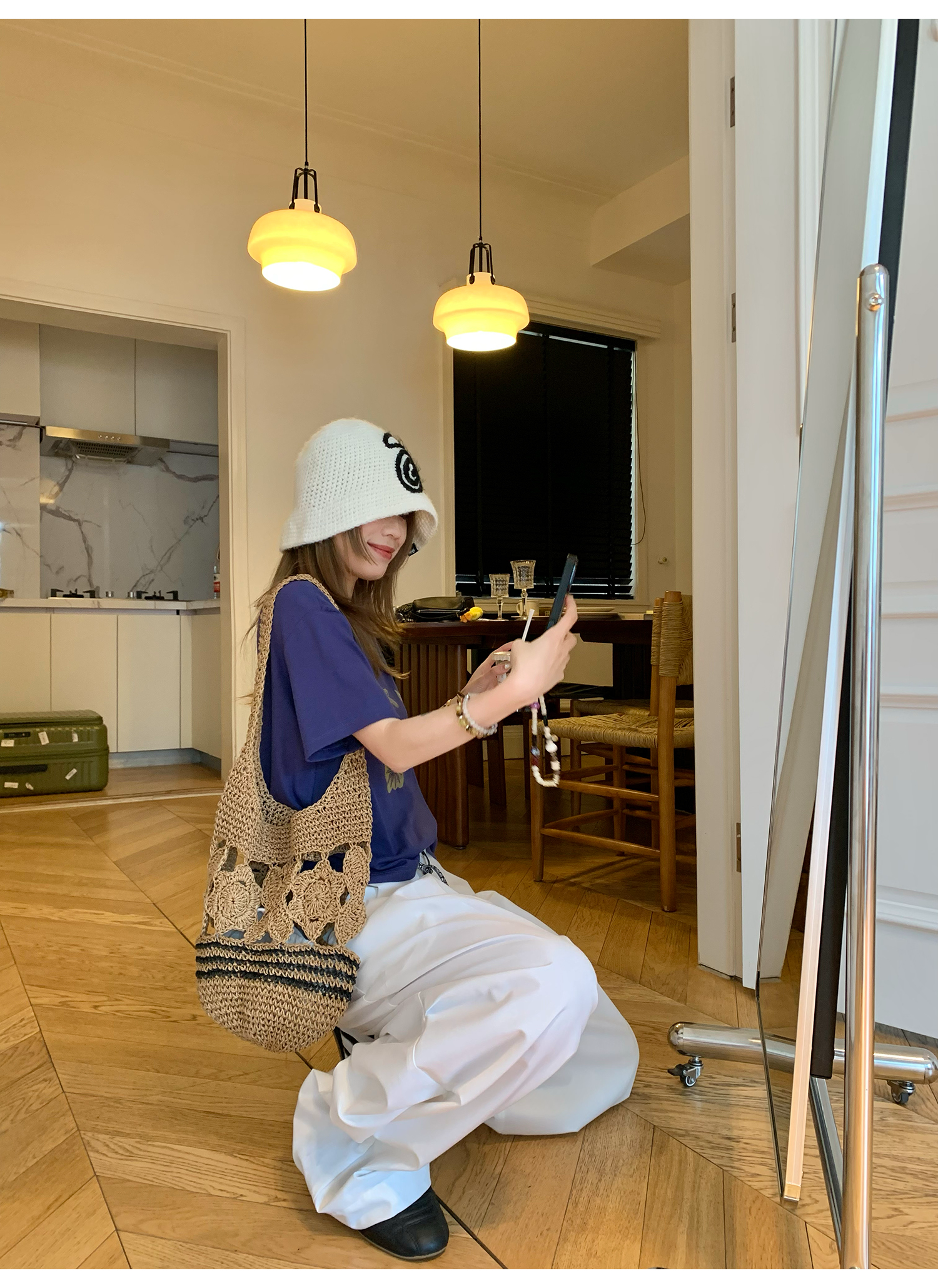 LelyMooch 夏映えカラーで気分アップ｜冷感素材Tシャツ  LEM171