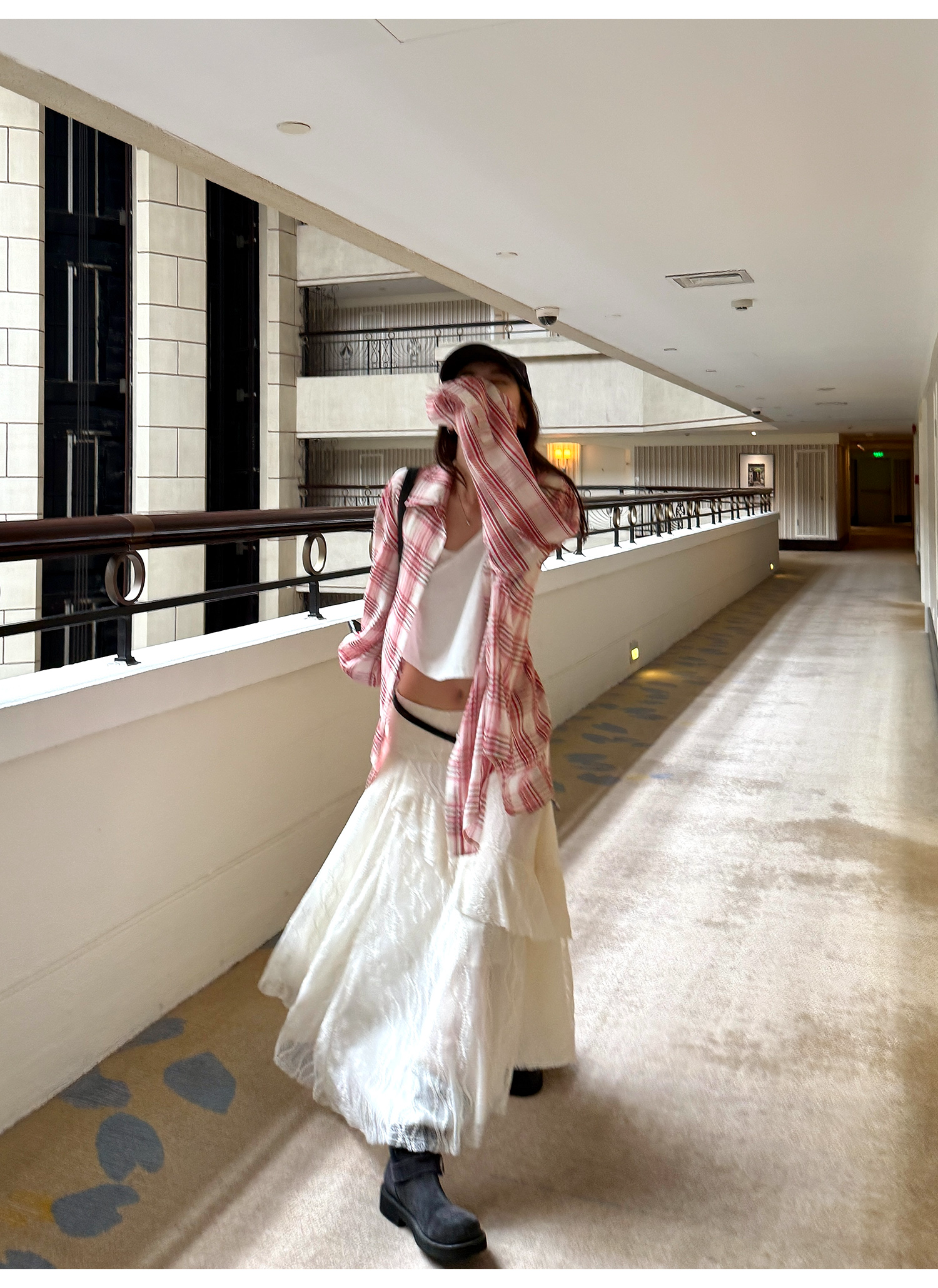 LelyMooch 3段レーススカート フェミニン  LEM220