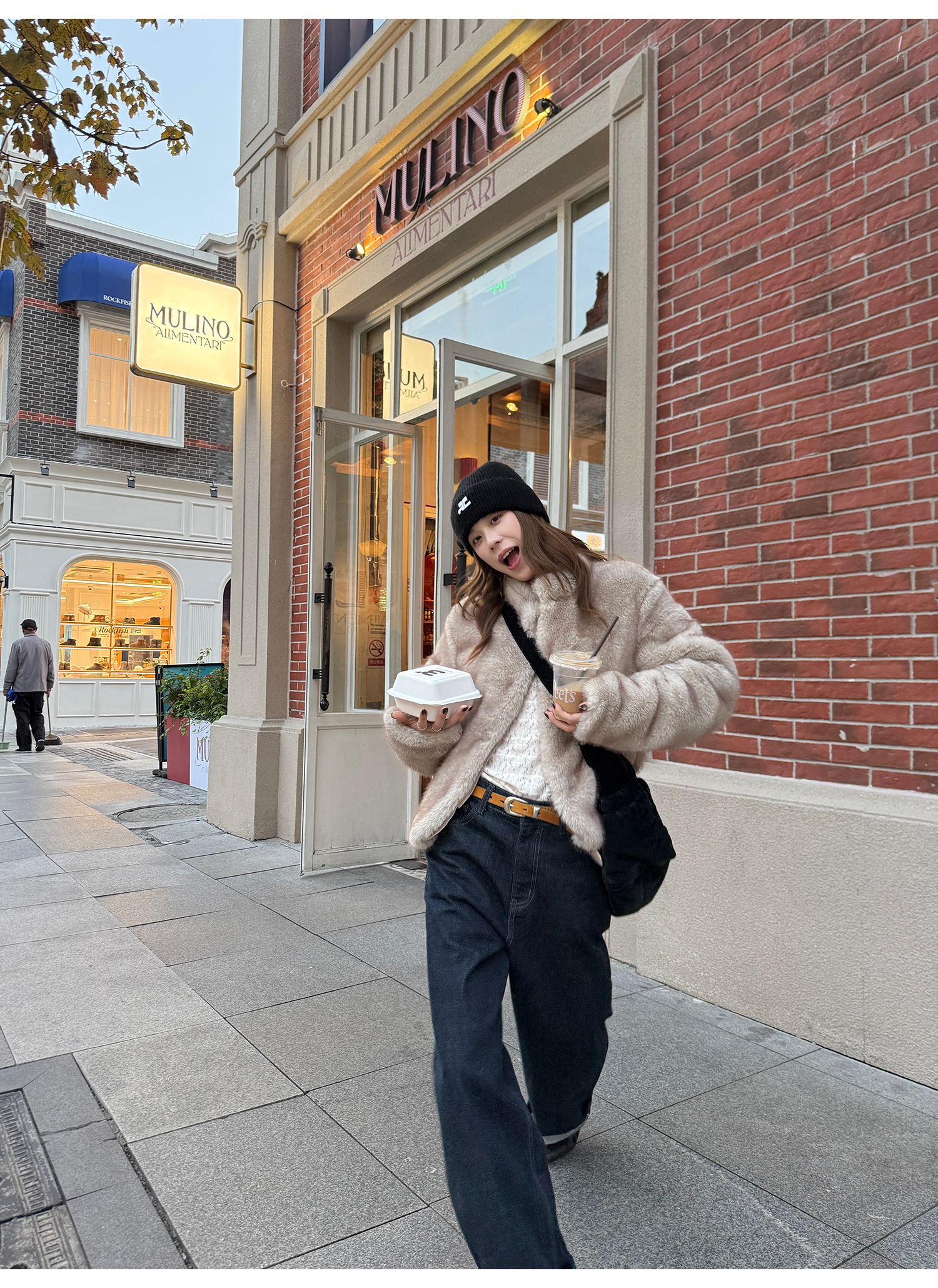 LelyMooch 日本デニム使用 ストレートパンツ  LEM273