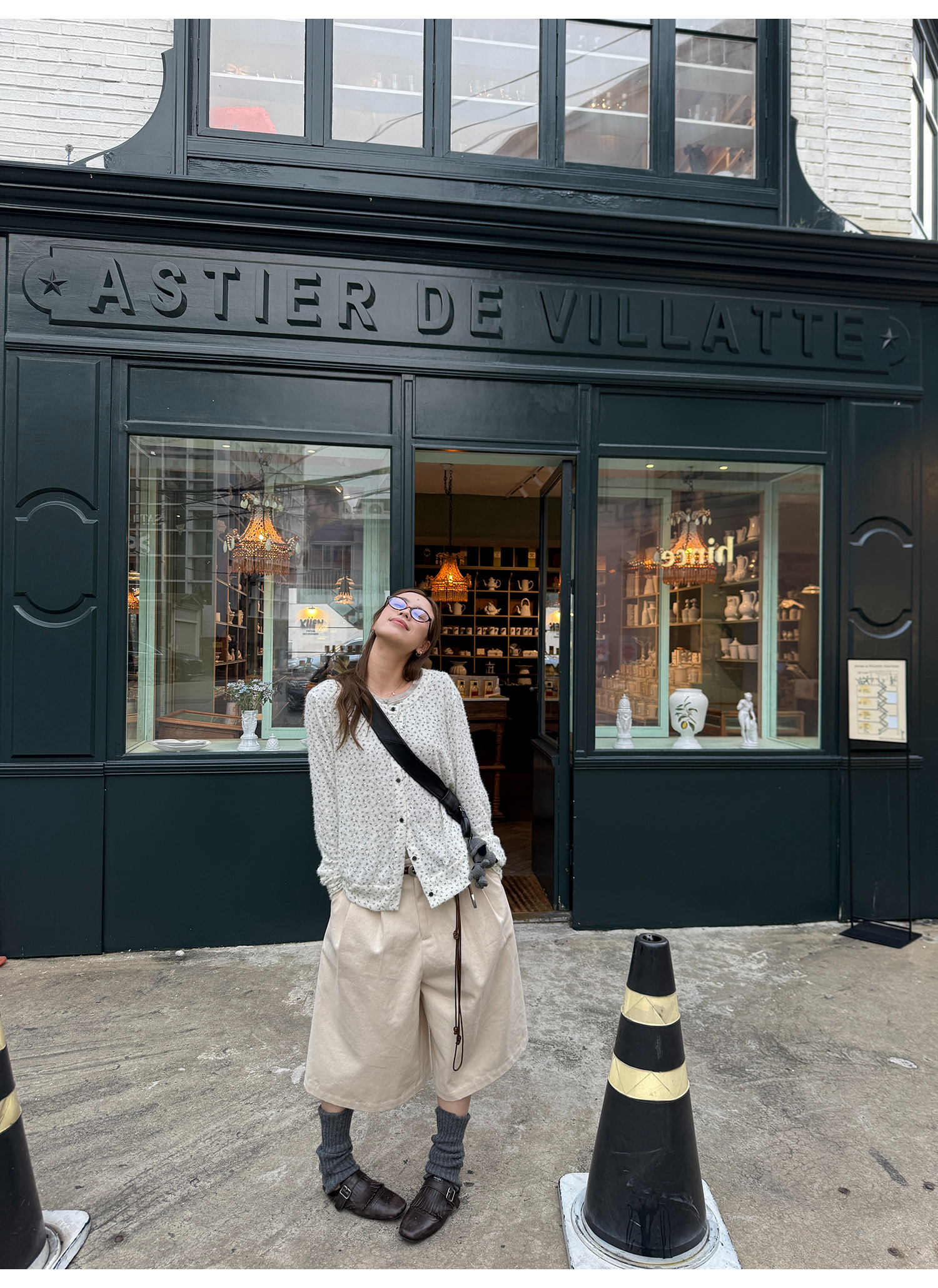 LelyMooch 花柄ふわもちニット　LEM254