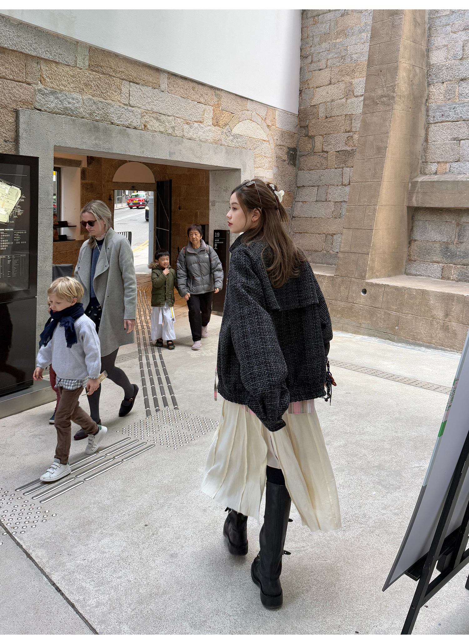 LelyMooch High Waist Uneven Skirt LEM090