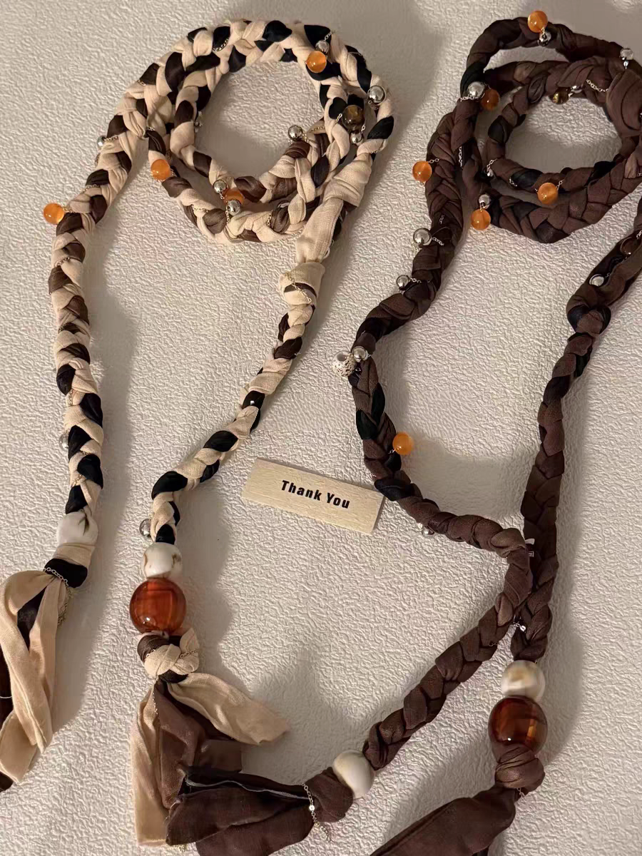 LelyMooch ナチュラル編み ウエストアクセ　LEM151