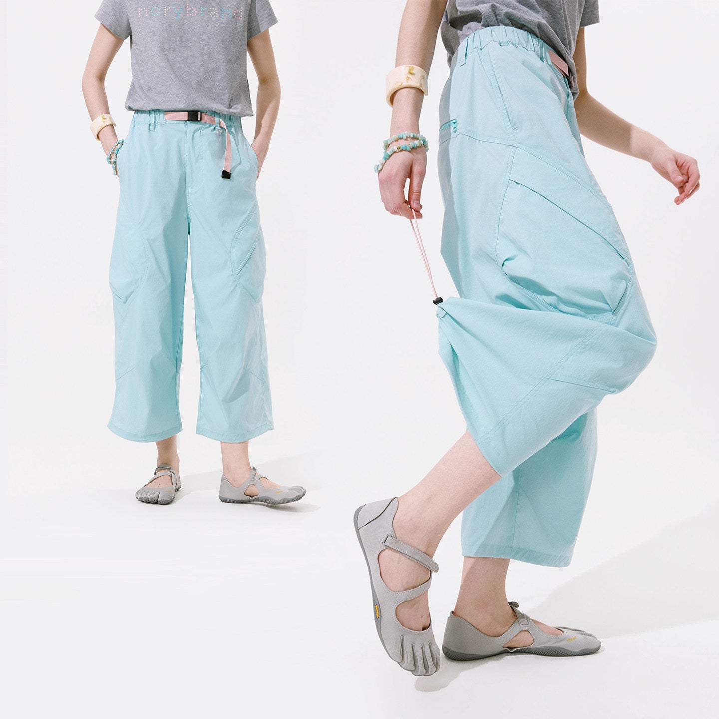 2WAYで楽しむ 軽量ナイロンパンツ　LOM072