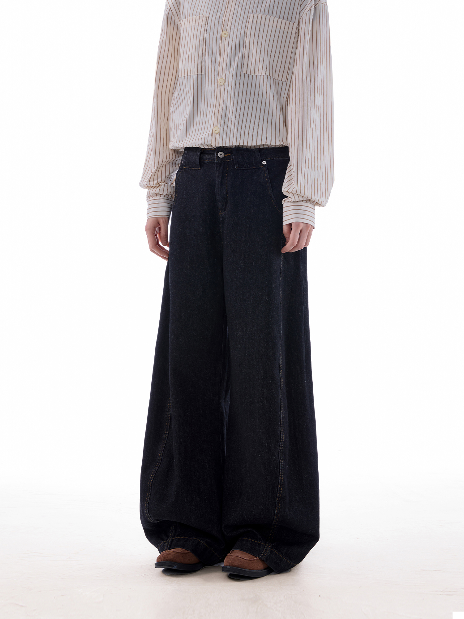 ゆったりガウチョ パンツ  LOM014