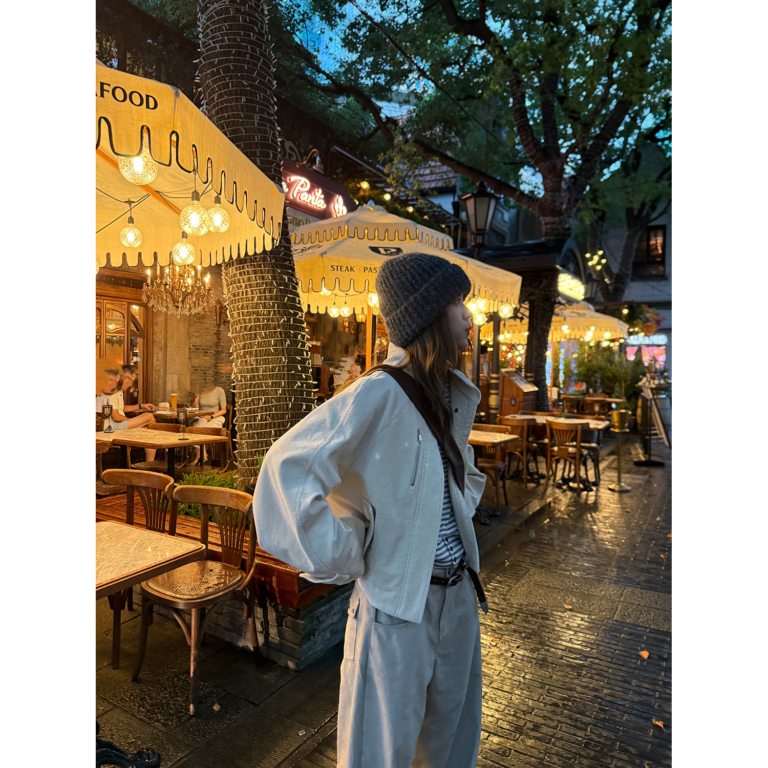 LelyMooch 厚手コーデュロイライダースジャケット LEM245