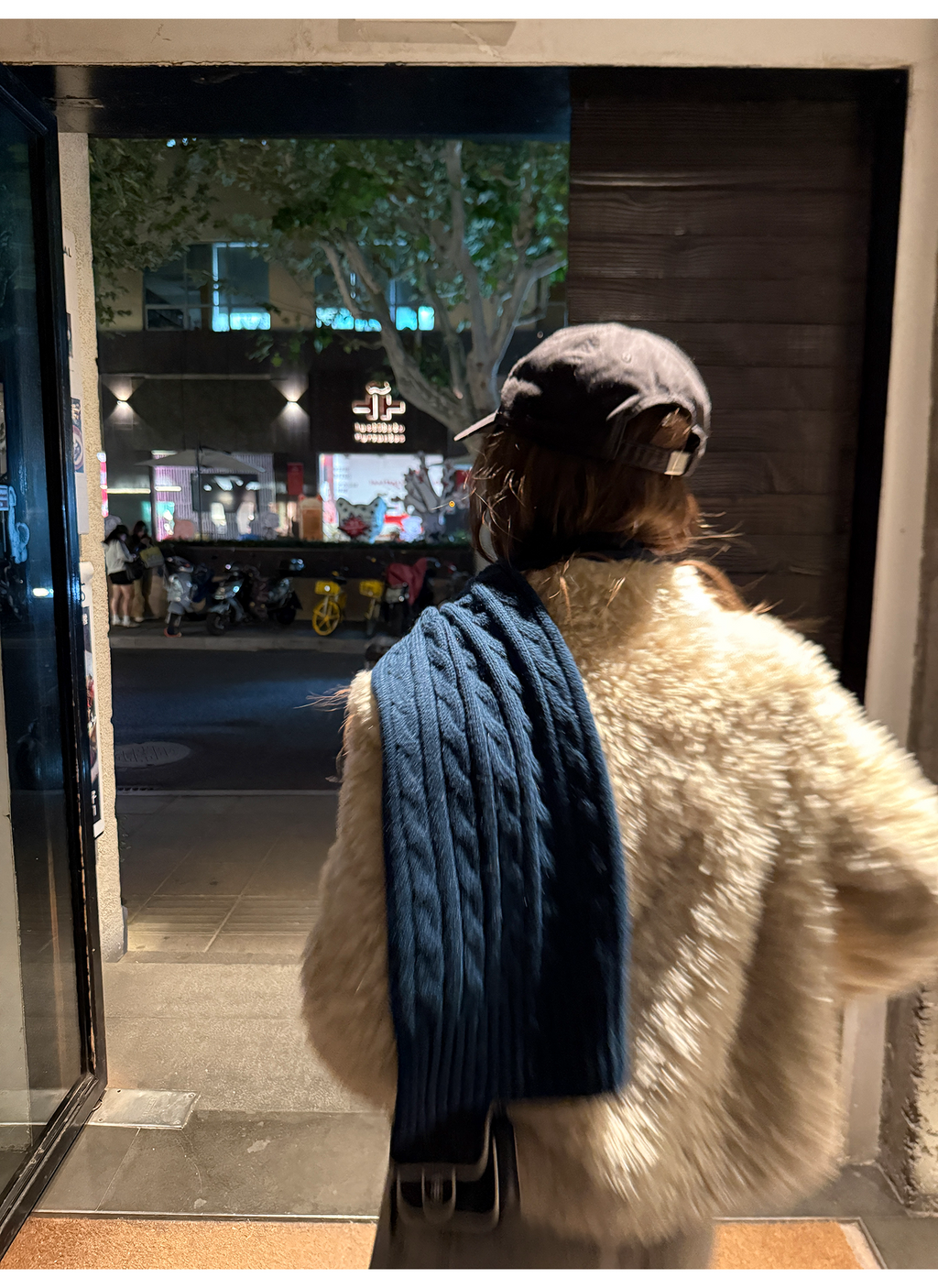 LelyMooch もこもこボアフードコート  LEM269