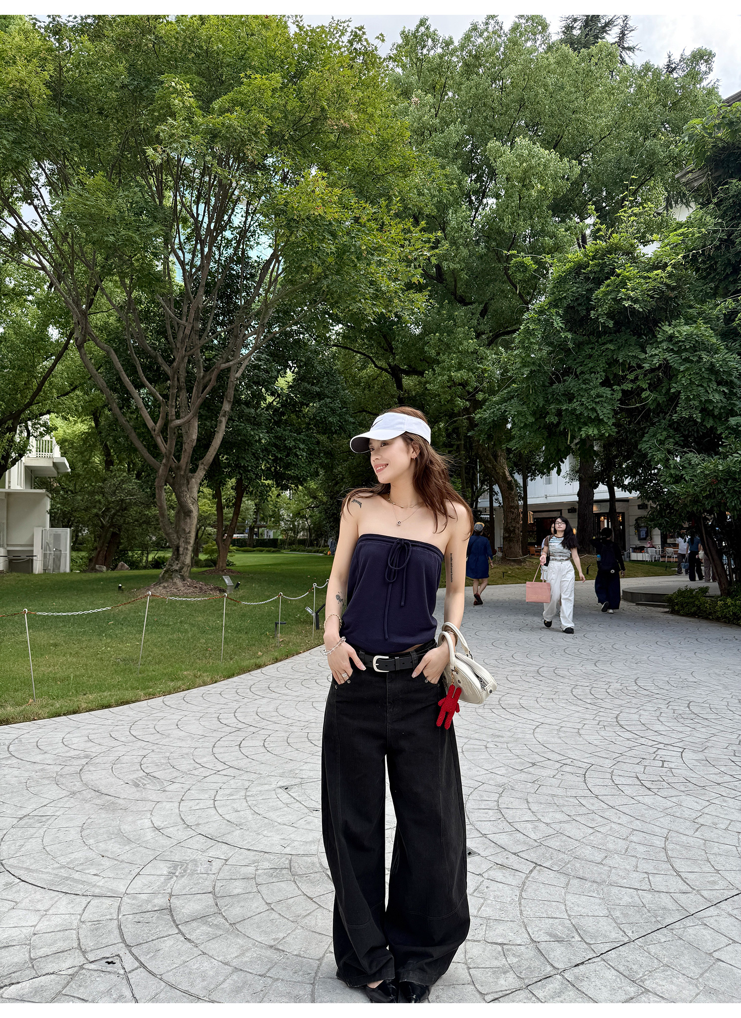 LelyMooch ブルートーンチューブトップ  LEM212