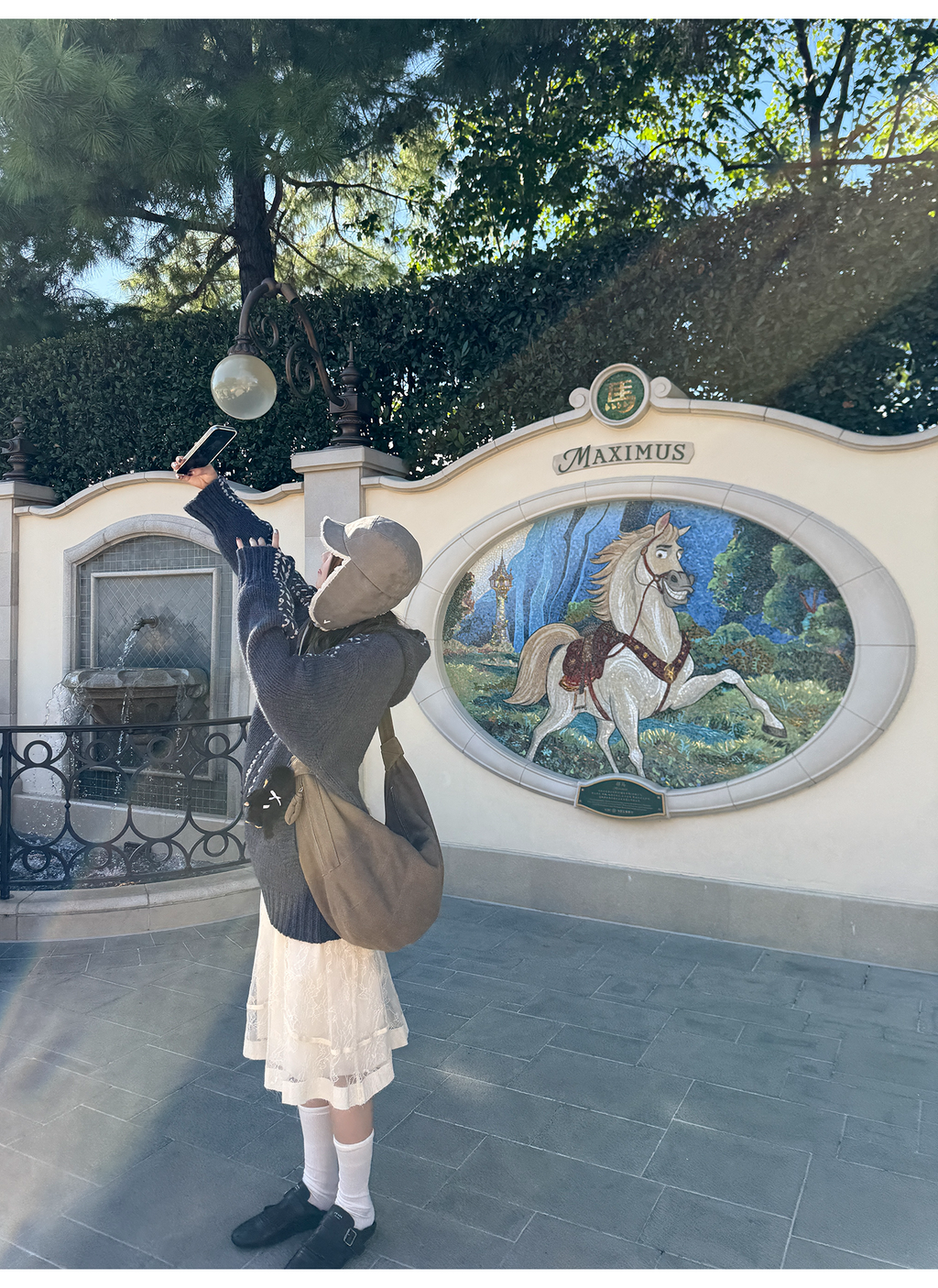 LelyMooch ハリ感レース×ドロストスカート  LEM239