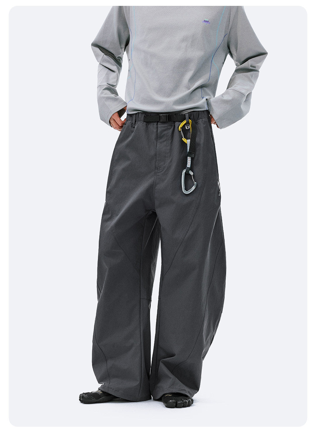 カーブ高耐久素材・マウンテンワークパンツ  LOM033