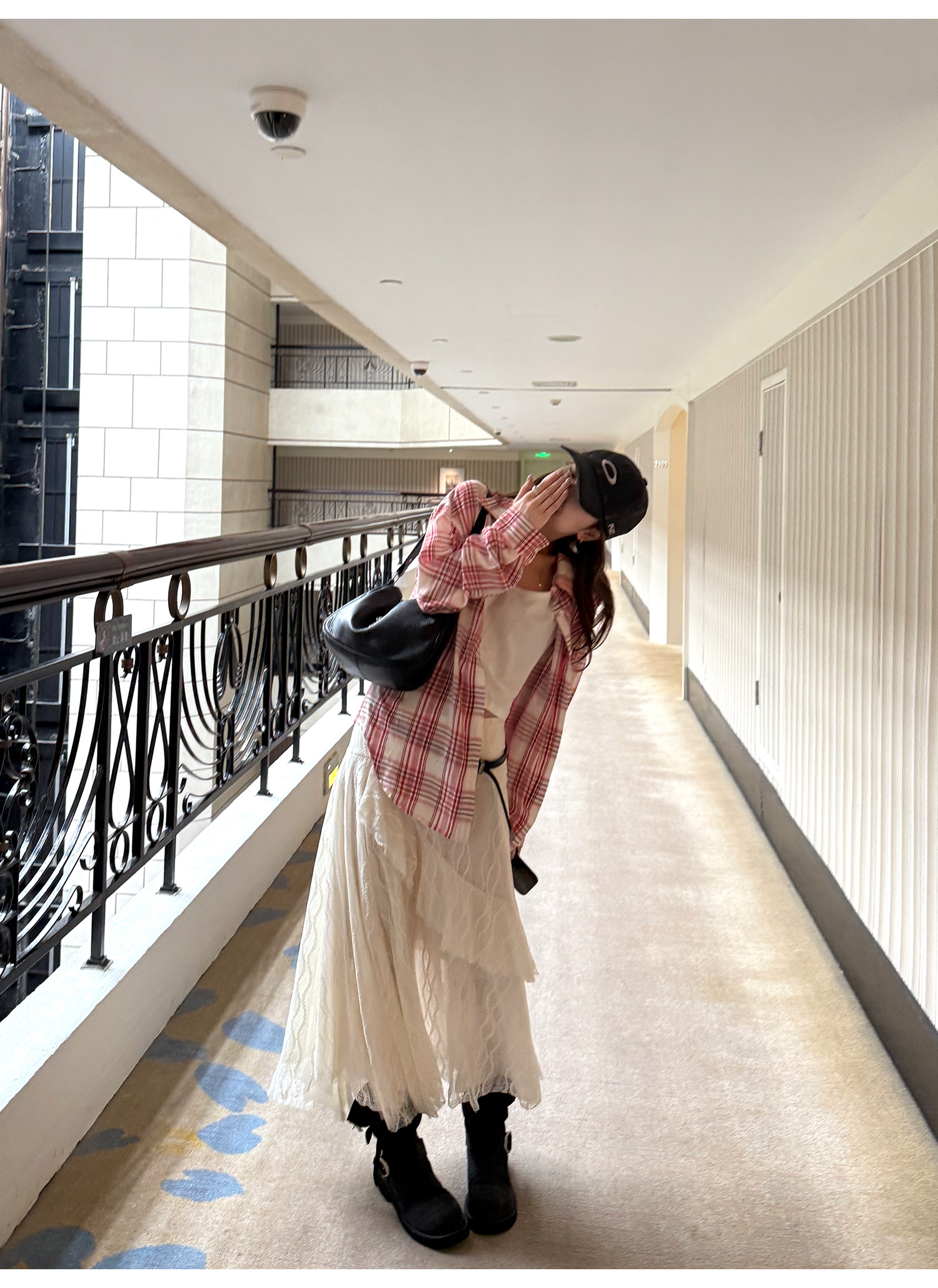 LelyMooch 3段レーススカート フェミニン  LEM220