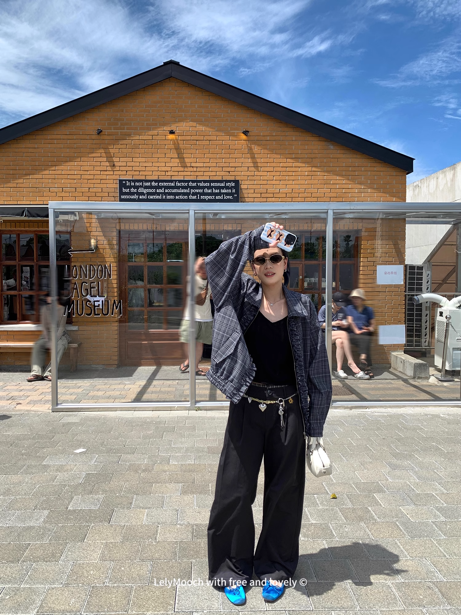 LelyMooch  ウォッシュコットン ワイドパンツ  LEM068