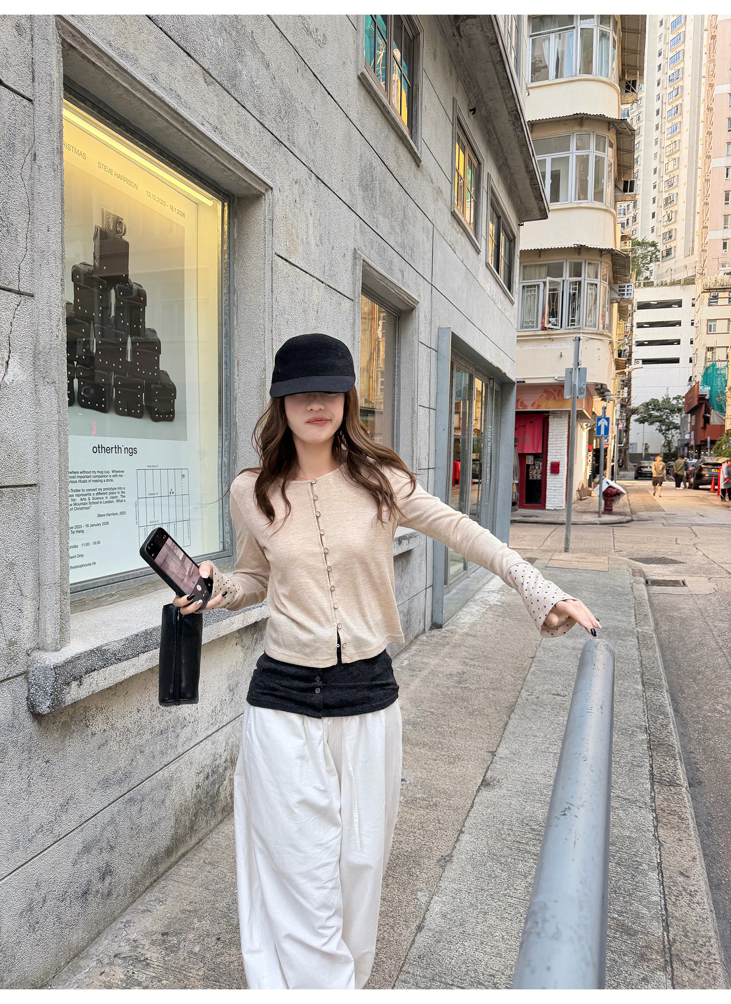 LelyMooch フリルウエスト バルーンワイドパンツ  LEM315