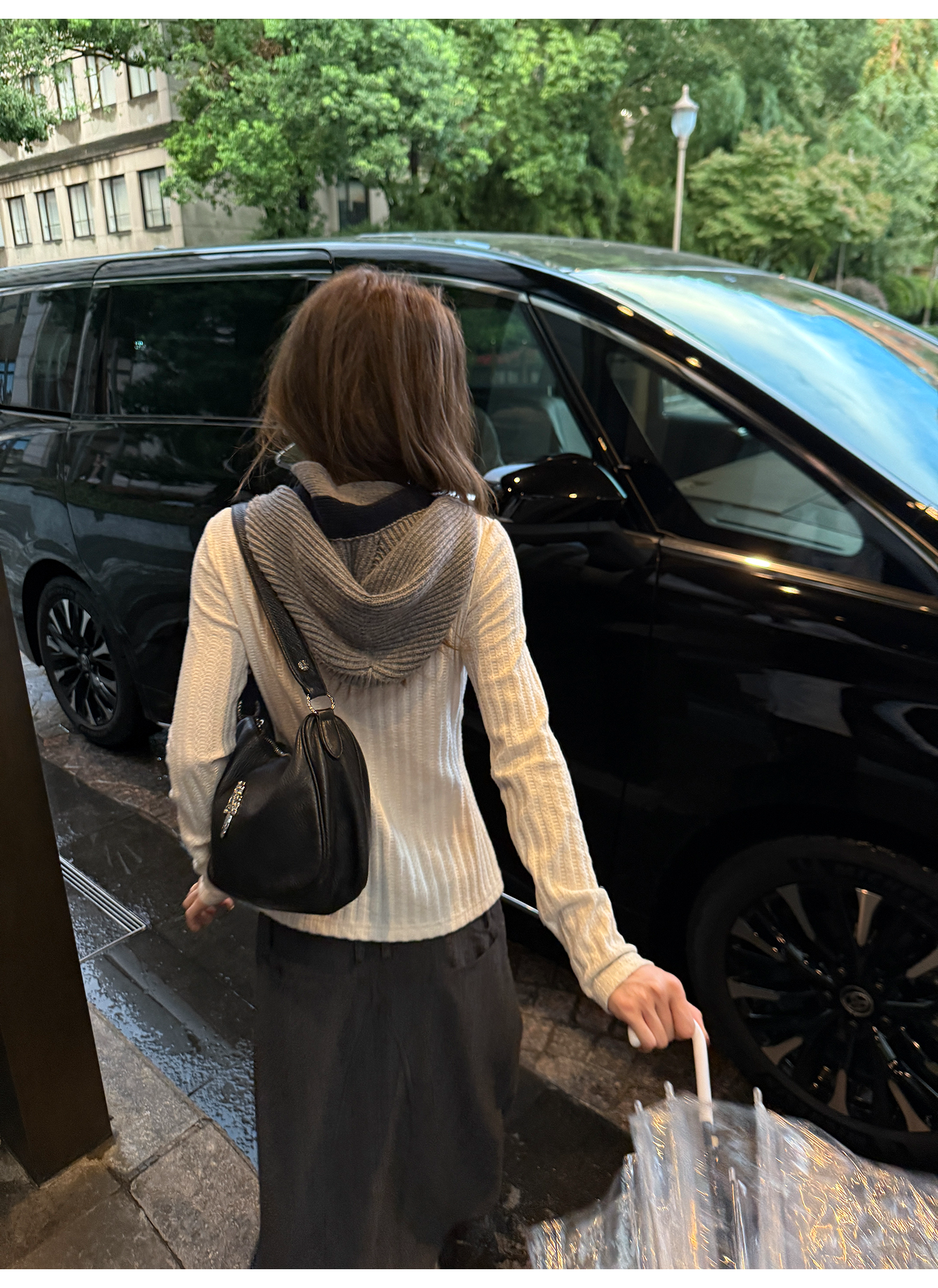 LelyMooch フラップポケットリブニット  LEM237