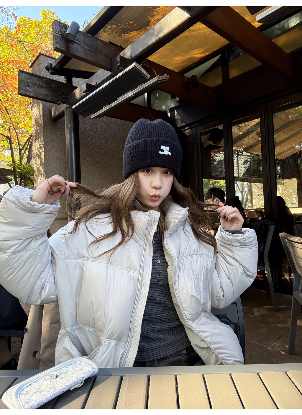 LelyMooch 写真映えする韓国風ショートダウン（ダウン90％） LEM281