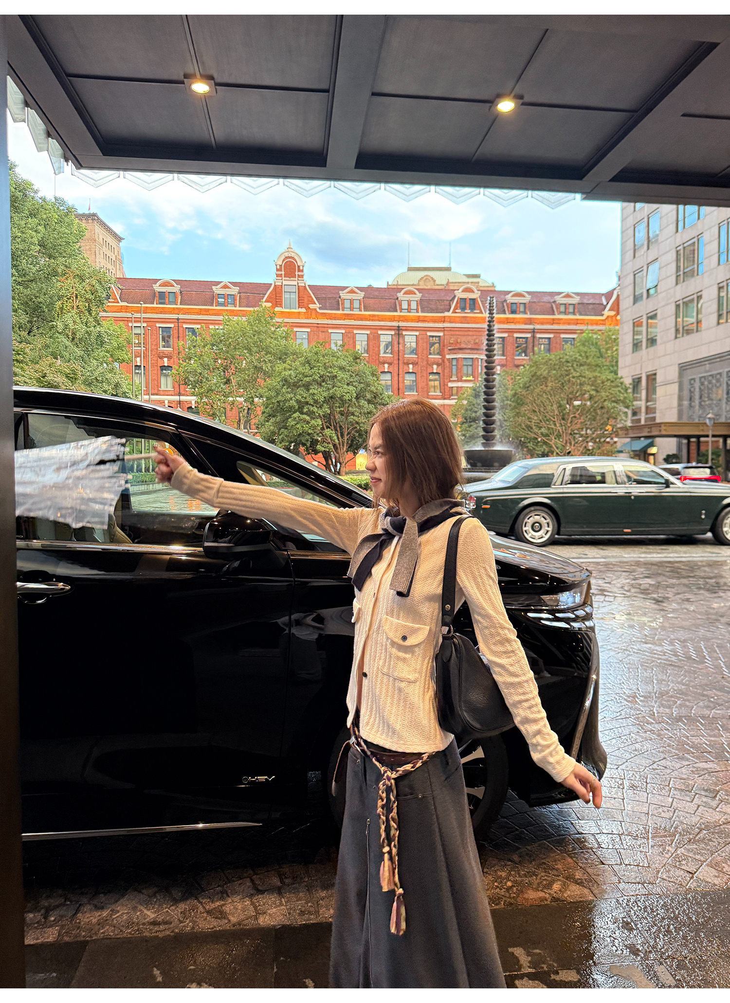 LelyMooch フラップポケットリブニット  LEM237