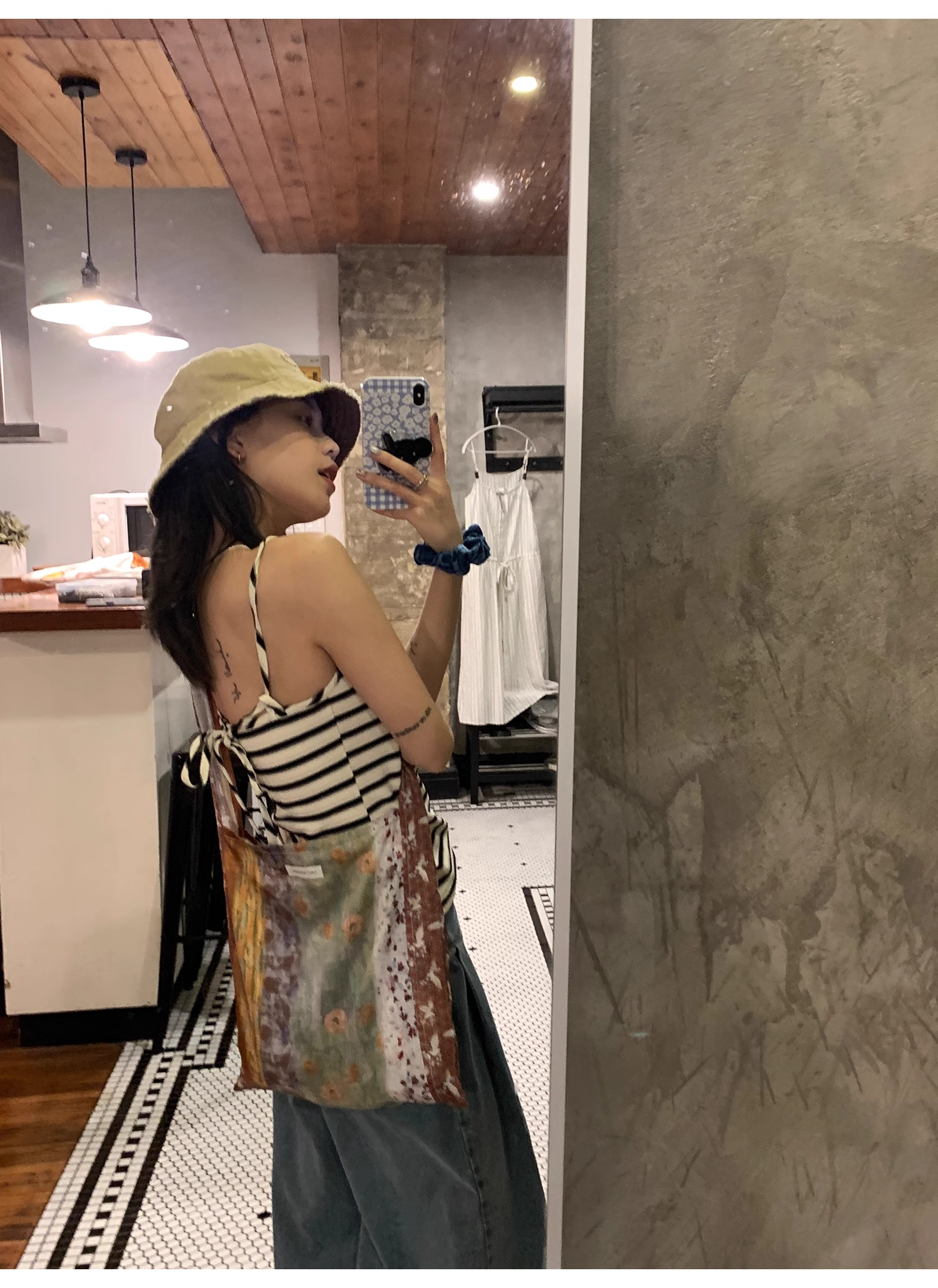 LelyMooch Oil Painting Canvas Bag LEM071