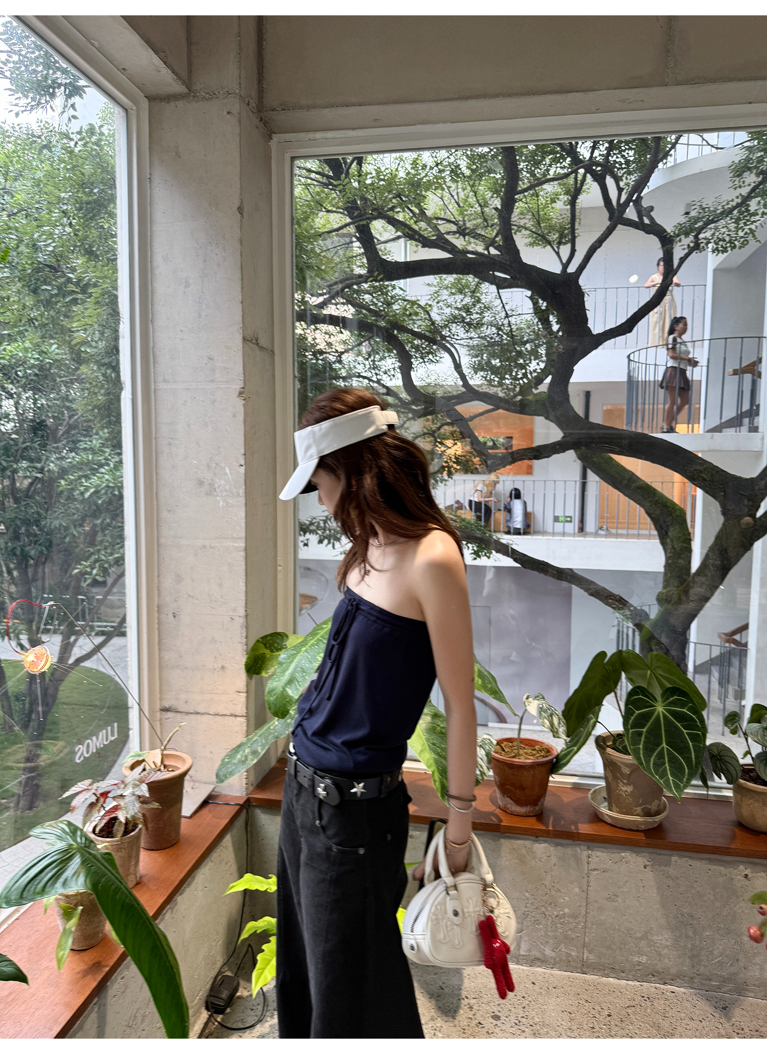 LelyMooch ブルートーンチューブトップ  LEM212