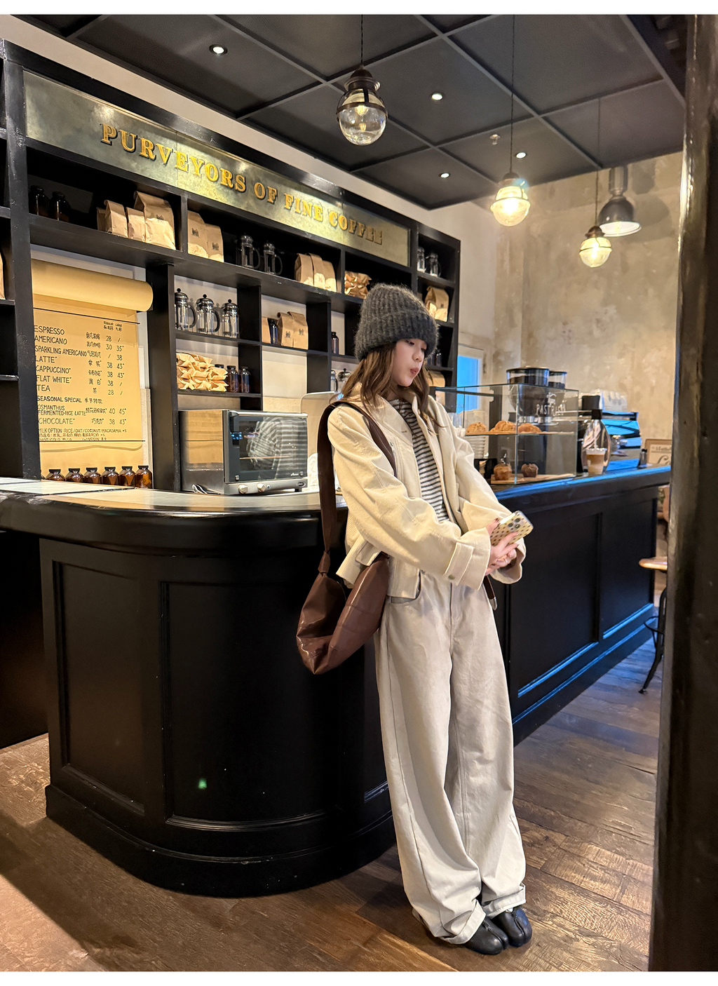 LelyMooch 厚手コーデュロイライダースジャケット LEM245