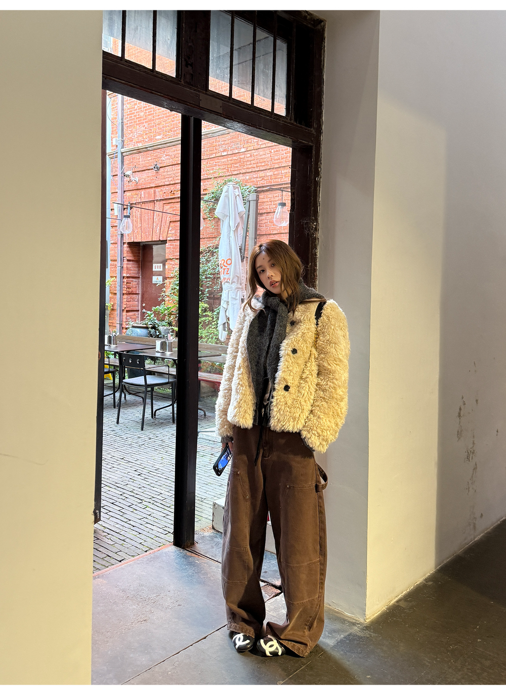 LelyMooch ハンティングムード ワイドパンツ  LEM271