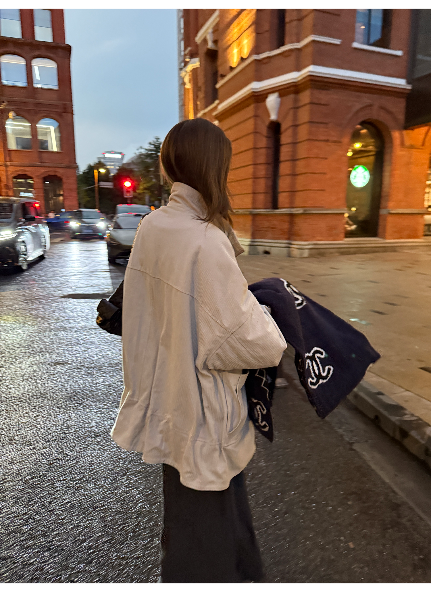 LelyMooch ペイズリー柄 キルティング立ち襟コート   LEM233