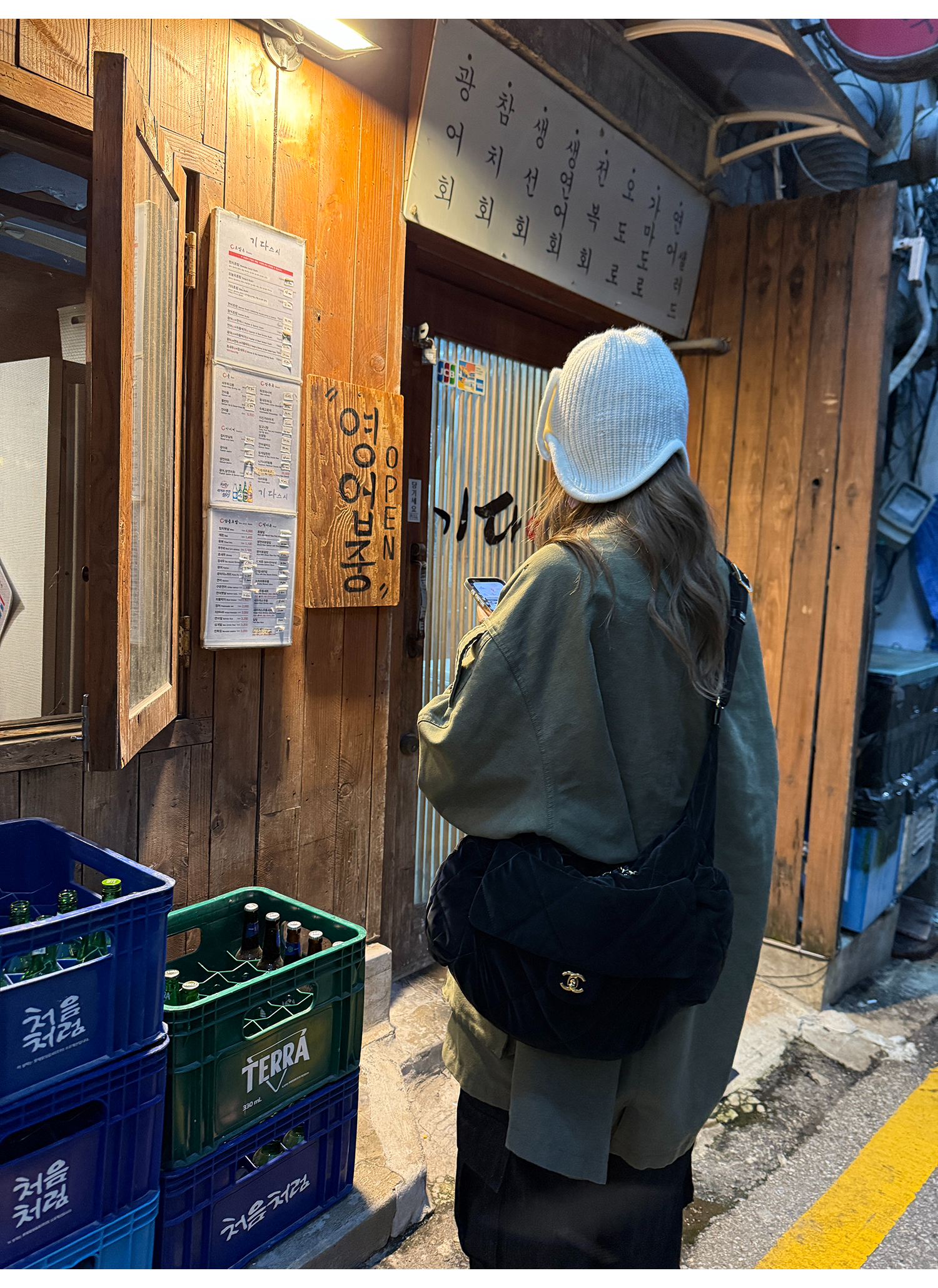 LelyMooch ヴィンテージ風クロスボタンワークジャケット  LEM262